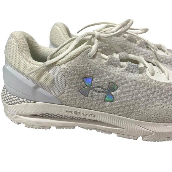 Under Armour HOVR Sonic 4 White Running Shoes Size 11 Mens Lightweight NWOT - Picture 2 of 10
